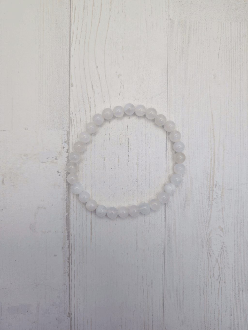 Pulsera de piedra luna 6 mm | Intuición y energía femenina