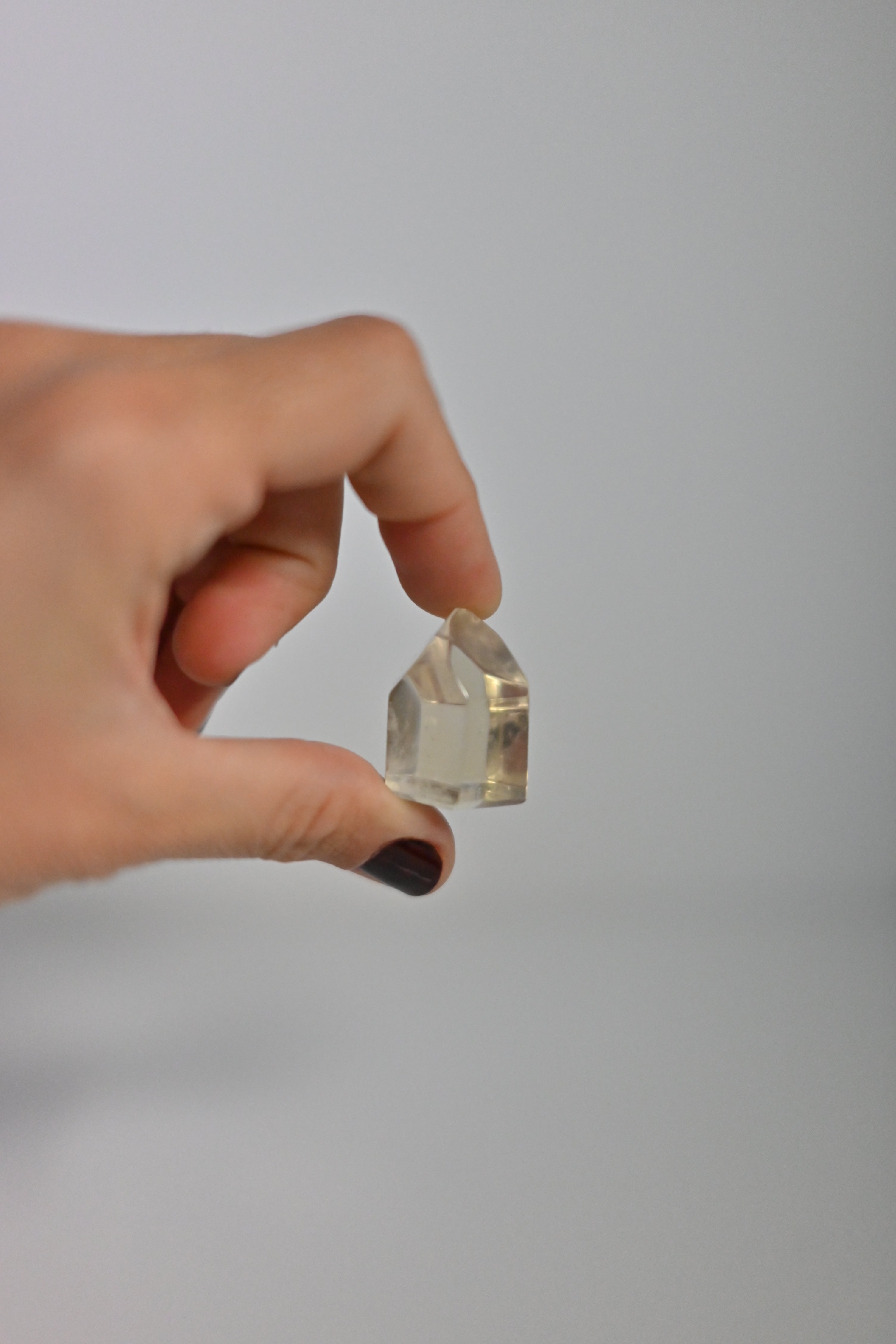 Punta de Citrino Natural 20–25 g | Abundancia y Éxito