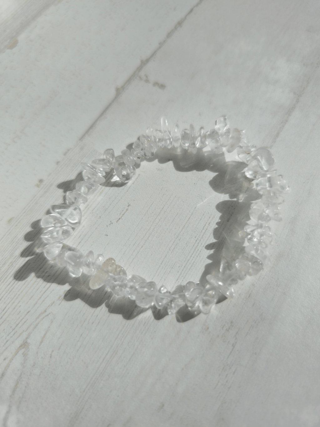 Pulsera de Cuarzo Roca Barroca | Claridad mental, energía amplificadora y equilibrio