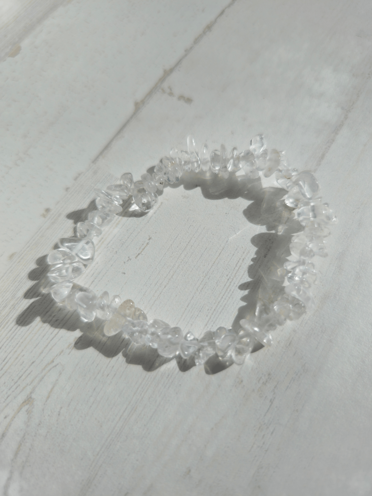 Pulsera de Cuarzo Roca Barroca | Claridad mental, energía amplificadora y equilibrio