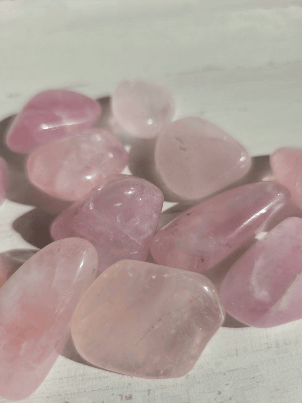 Rodado de Cuarzo Rosa 25–40 mm | amor propio y armonía