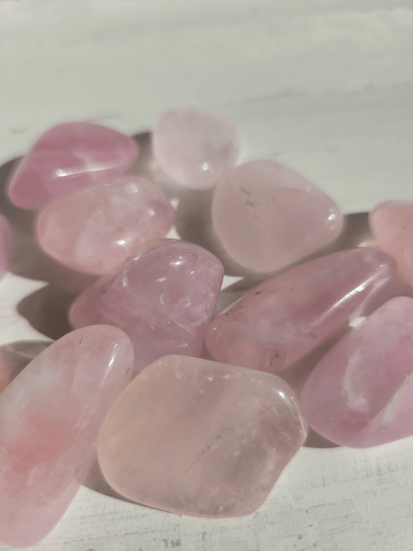 Rodado de Cuarzo Rosa 25–40 mm | amor propio y armonía
