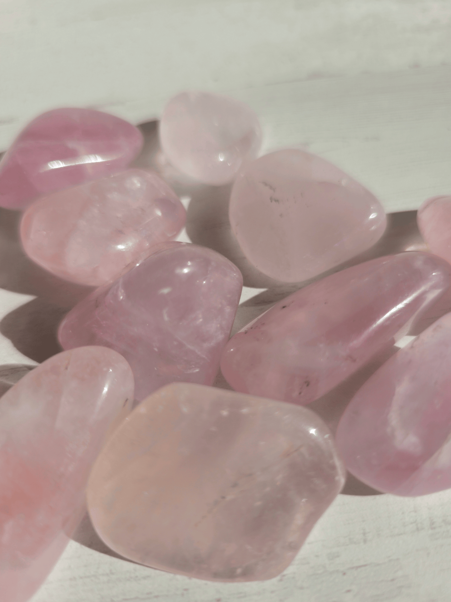 Rodado de Cuarzo Rosa 25–40 mm | amor propio y armonía