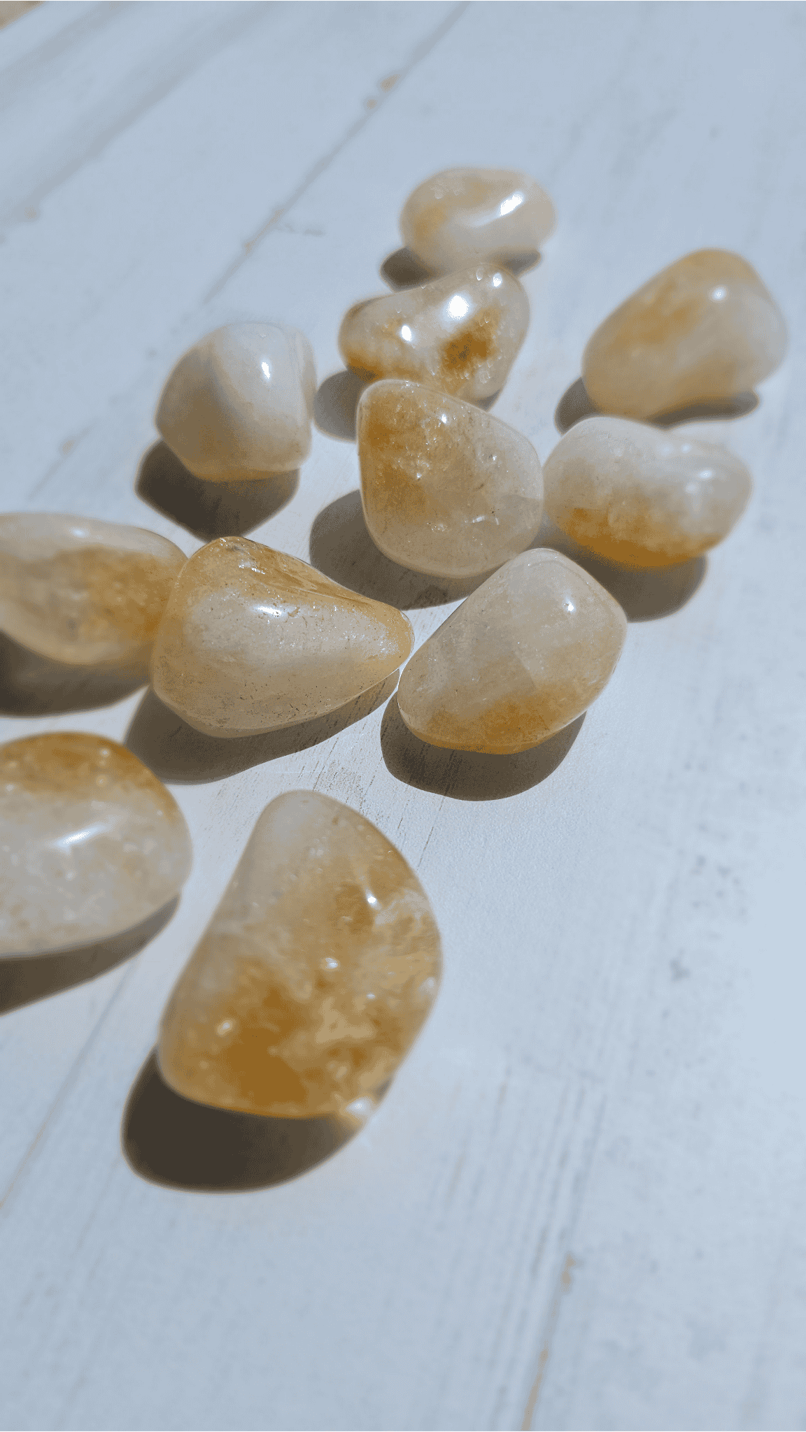 Rodado de Citrino 3–4 cm | abundancia y vitalidad