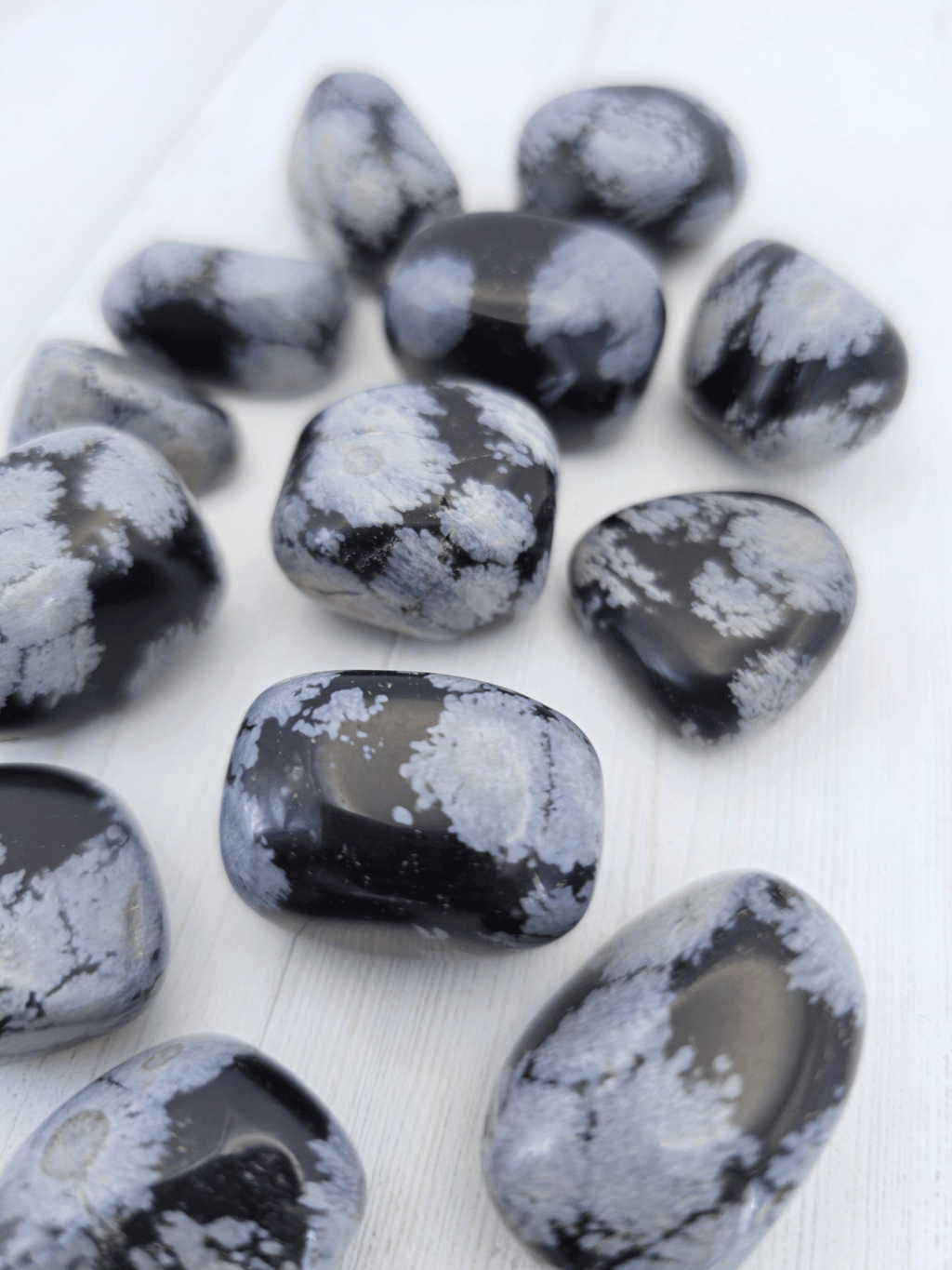 Rodado de Obsidiana Nevada 2–4 cm | protección y equilibrio