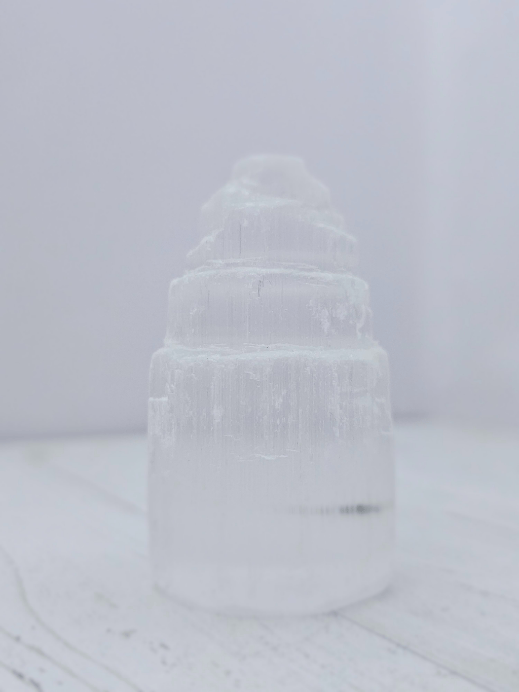 Torre de Selenita | Cristal para purificación y conexión espiritual