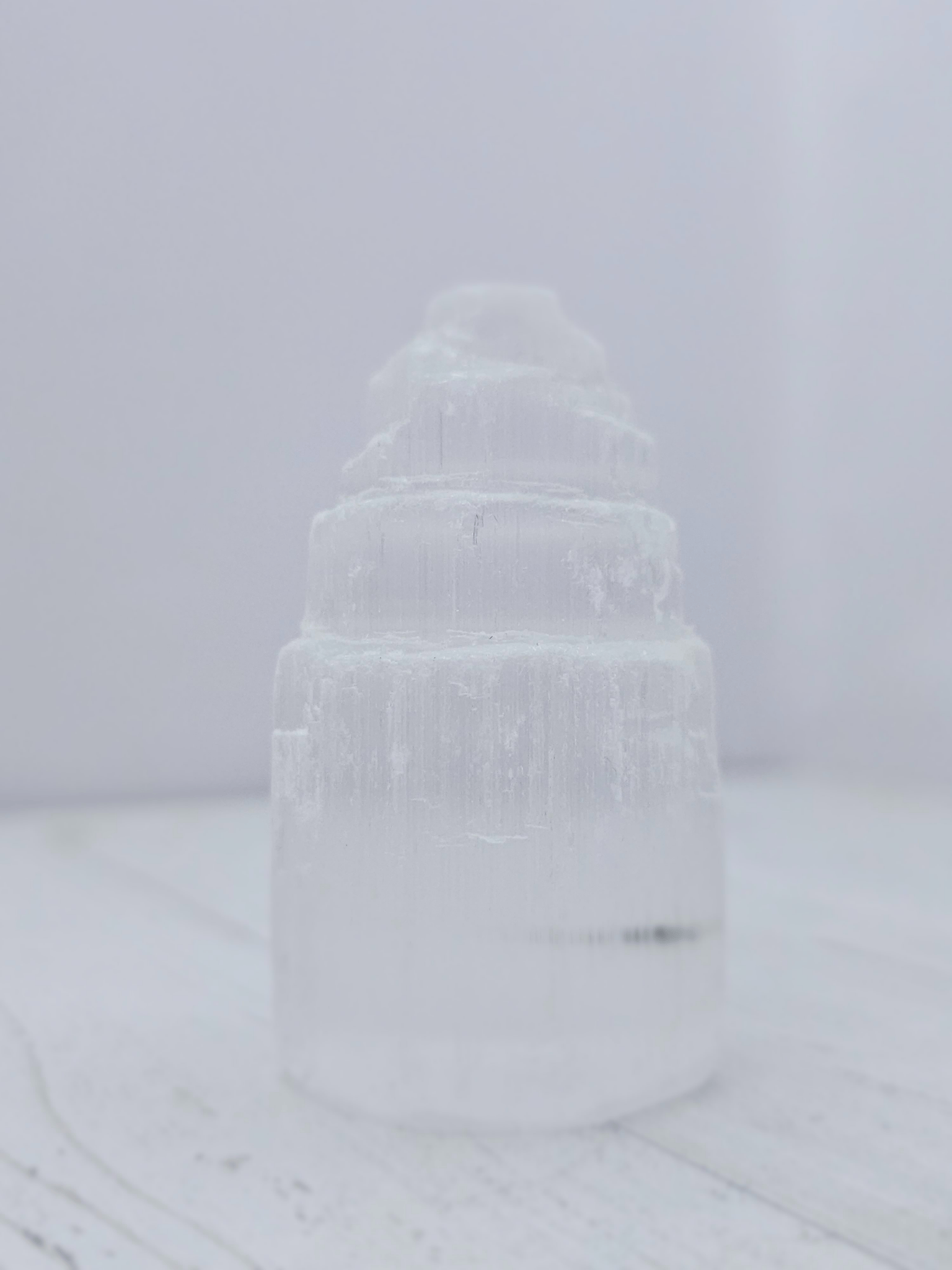 Torre de Selenita | Cristal para purificación y conexión espiritual